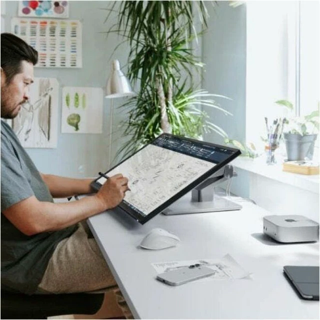 Alt view image 5 of 7 - Alogic Clarity Fold 27C4KPDTF 27" Class Webcam LED Touchscreen Monitor - 16:9 - 13 ms - 27" Viewable - One Glass Solution (OGS) - 10 Point(s) Multi-touch Screen - 3840 x 2160 - 4K UHD - In-p