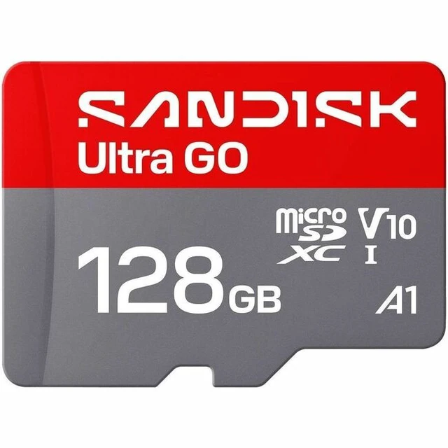Alt view image 4 of 7 - SanDisk Ultra GO microSD 128GB microSDXC Memory Card, Up to 190MB/s UHS-I A1 C10 V10 for Android SDSQUGN-128G-GN6MN