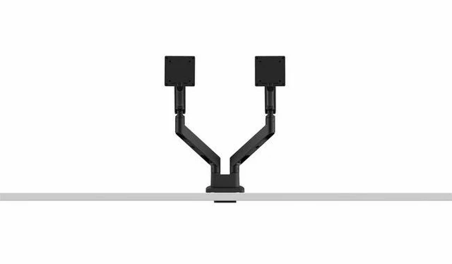 Alt view image 8 of 14 - BENQ LIGHTWEIGHT DUAL MONITOR ARM BLACK