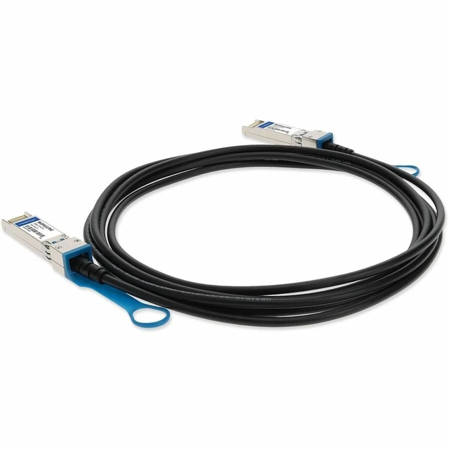 Alt view image 2 of 7 - AddOn Palo Alto Networks® PAN-SFP-PLUS-CU-7M Compatible TAA Compliant 10GBase-CU SFP+ Direct Attach Cable (Passive Twinax, 7m) - 23 ft Twinaxial Network Cable for Network Device - First End: 1