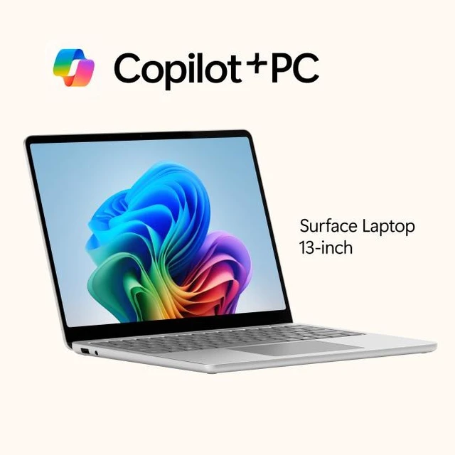 Alt view image 5 of 7 - Microsoft Surface Laptop Copilot+ PC + Surface Thunderbolt 4 Dock + Microsoft Surface USB-C to VGA Adapter