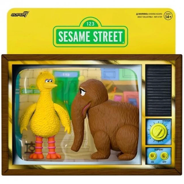 Main image of SESAME STREET - BIG BIRD AND MR. SNUFFLEUPAGUS 2PK