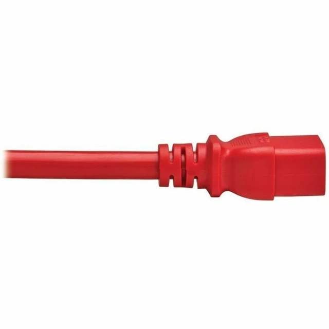 Alt view image 8 of 8 - PDU POWER CORD, C19 TO P-LOCK LITE C20 - 20A, 250V, 12 AWG, 6 FT. (1.8 M), RED,