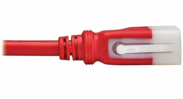 Alt view image 8 of 8 - PDU POWER CORD, C19 TO P-LOCK LITE C20 - 20A, 250V, 12 AWG, 3 FT. (0.9 M), RED,