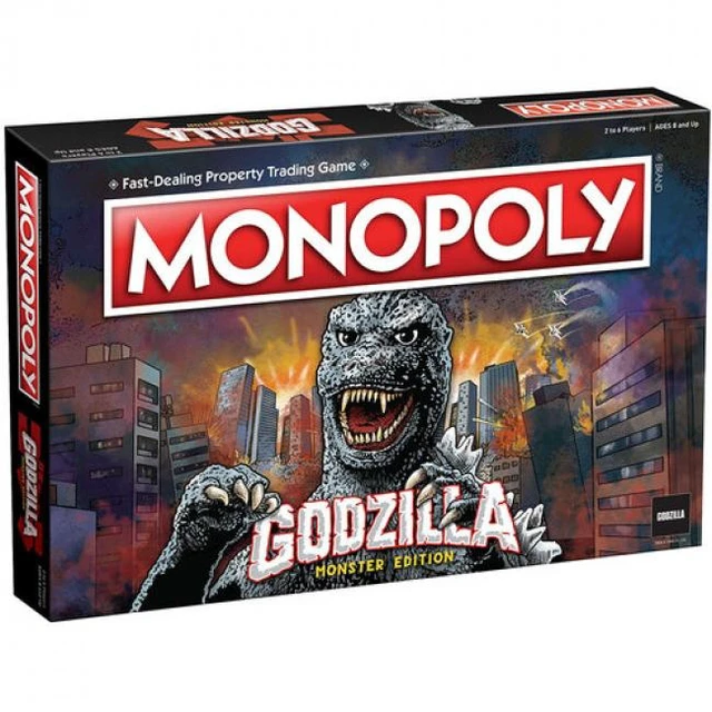 Alt view image 10 of 10 - USAopoly MONOPOLY: Godzilla (USAMN133710)