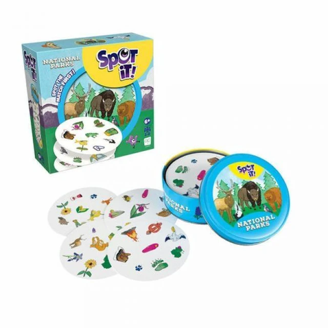 Main image of NATIONAL PARKS SPOT IT CARD GAME