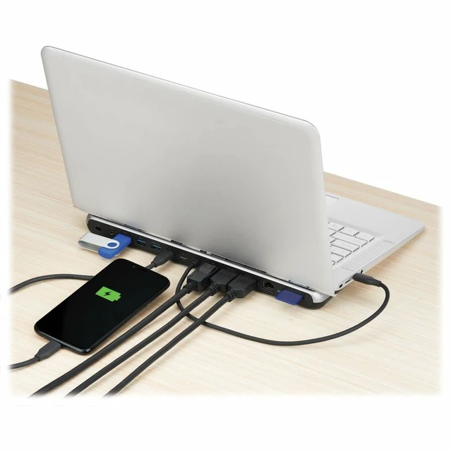 Alt view image 7 of 8 - Tripp Lite USB-C Triple Display Dock U442DOCK7D2