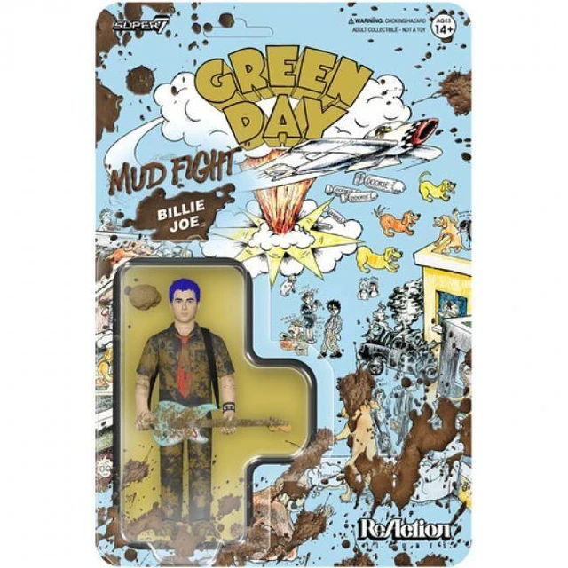 Main image of GREEN DAY REACTION FIGURES WAVE 01 (MUD FIGHT) - B