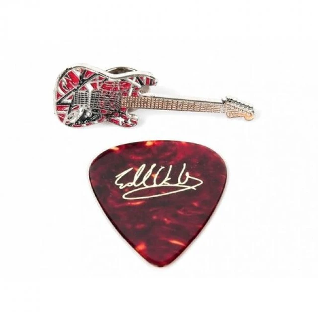 Alt view image 2 of 6 - EVH - Eddie Van Halen - Frankenstein Guitar Pin