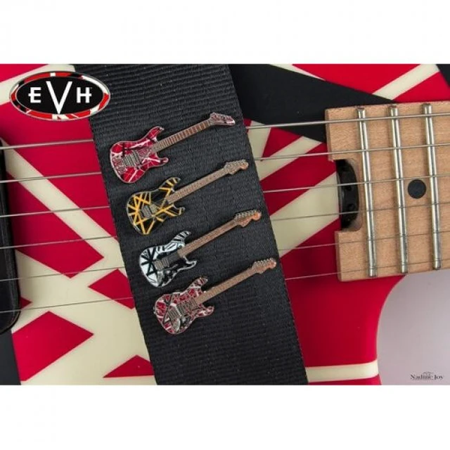Alt view image 5 of 6 - EVH - Eddie Van Halen - Frankenstein Guitar Pin