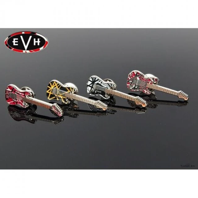 Alt view image 6 of 6 - EVH - Eddie Van Halen - Frankenstein Guitar Pin