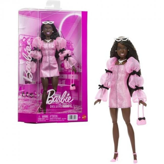 Main image of Barbie Deluxe Style Dress with Bows on Sleeves