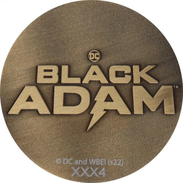 Alt view image 2 of 4 - DC Black Adam - Limited Edition Medallion - Justice Society