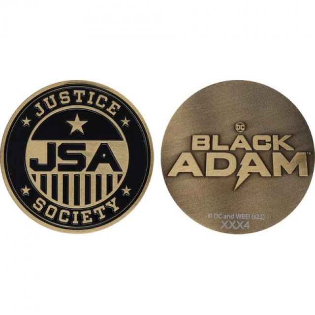 Alt view image 3 of 4 - DC Black Adam - Limited Edition Medallion - Justice Society