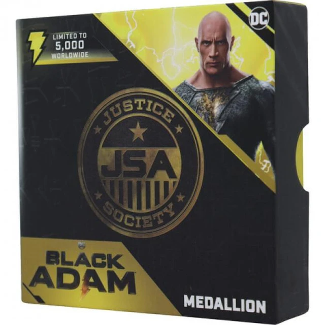 Alt view image 4 of 4 - DC Black Adam - Limited Edition Medallion - Justice Society