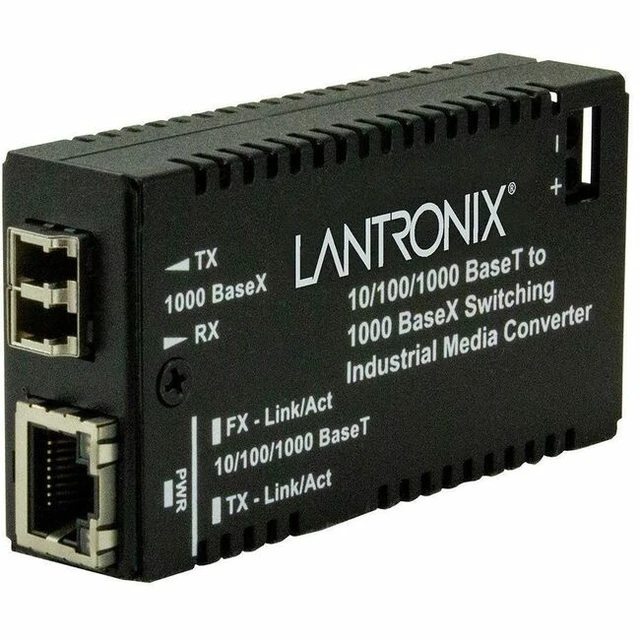 Alt view image 5 of 6 - Transition Hardened Mini 10/100/1000 Bridging - Fiber media converter - Eth
