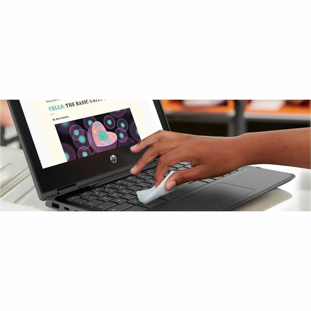 Alt view image 9 of 12 - HP Fortis G1i 14" Chromebook N150 8GB 64GB eMMC ChromeOS B69SLUTABA