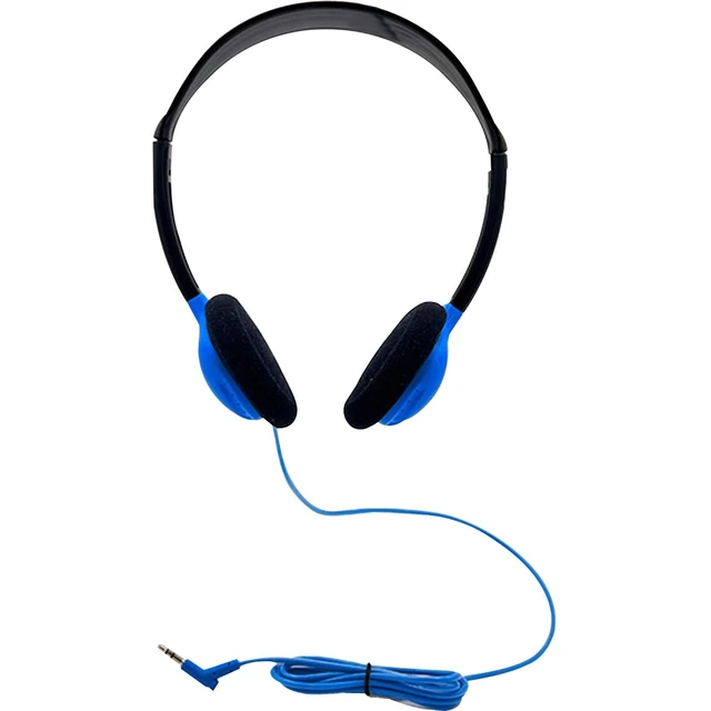 Alt view image 2 of 2 - Hamilton Buhl Personal On-Ear Stereo Headphone - BLUE - Stereo - Mini-phone (3.5mm) - Wired - 32 Ohm - 50 Hz to 16 kHz - On-ear - Binaural - 5 ft Cable - Blue