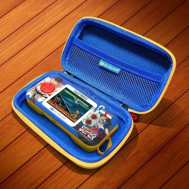 Alt view image 2 of 5 - My Arcade - DGUNL-7148 Super Street Fighter II Pocket Player Pro Portable Handheld Gaming System With Travel Case