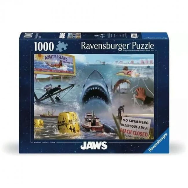 Main image of Jaws 1000-Piece Puzzle