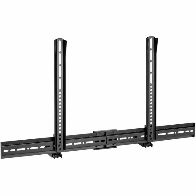 Alt view image 8 of 13 - Monoprice Heavy Duty Universal Sound Bar Mount Bracket Above or Under TV, Extends 3.4"-6.1", Fits Most Soundbars Up to 33 Lbs, Anti-Skid Base, 3 Installation Options, Max VESA 800x400mm