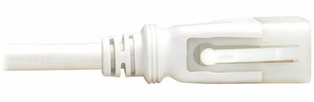 Alt view image 3 of 8 - Tripp Lite series P036-EN3-AWH-6 Power Extension Cord - 12 Gauge - 250 V AC / 20 A - White - 3 ft Cord Length - IEC 60320 C19 / IEC 60320 C20 - P-Lock, Lockable - 6 Pack - P036-EN3-AWH-6