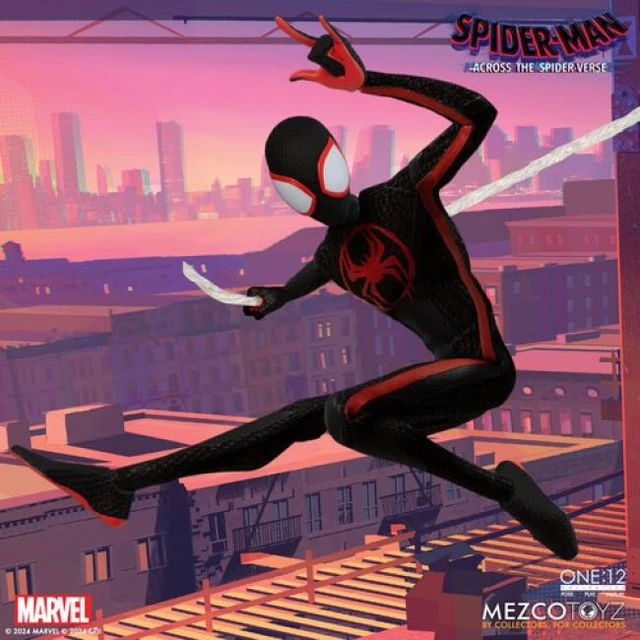Alt view image 3 of 7 - Mezco - Spider-Man: Across the Spider-Verse - One:12 Collective - Miles Morales