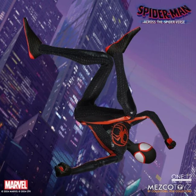 Alt view image 4 of 7 - Mezco - Spider-Man: Across the Spider-Verse - One:12 Collective - Miles Morales