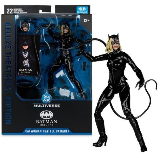 Main image of DC THEATRICAL DLX 7IN BATTLE DMG CATWOMAN