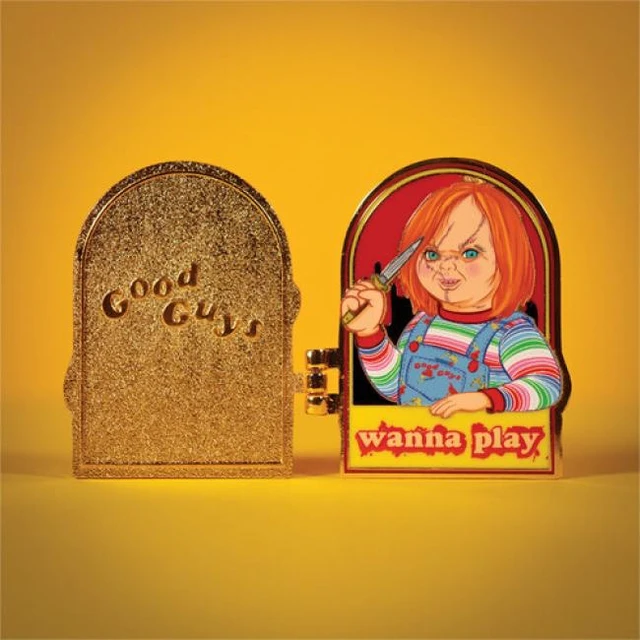 Alt view image 3 of 7 - Chucky - Limited Edition Hinged Pin Badge