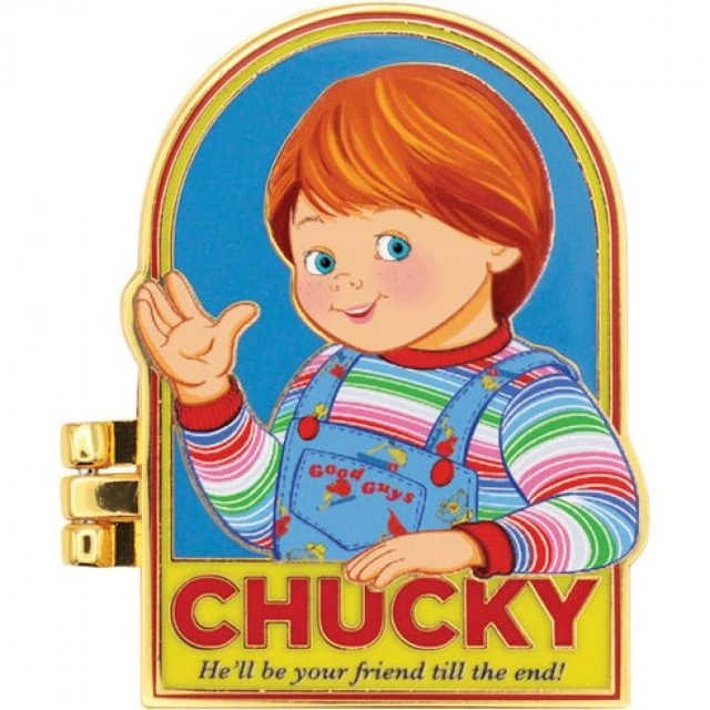 Alt view image 6 of 7 - Chucky - Limited Edition Hinged Pin Badge