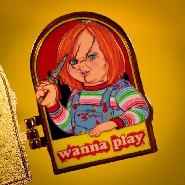 Alt view image 5 of 7 - Chucky - Limited Edition Hinged Pin Badge