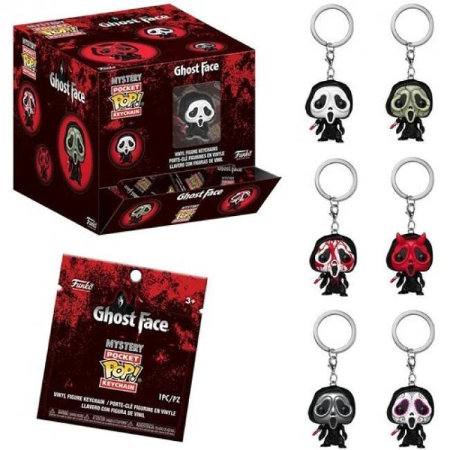 Main image of POP KEYCHAIN GHOST FACE ONE RANDOM