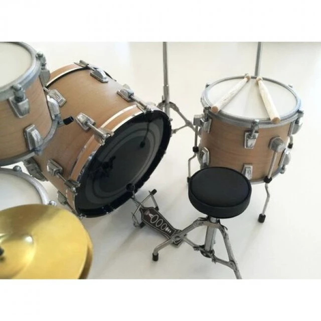 Alt view image 3 of 5 - Axe Heaven Signature Mini Drum Kit Replica Collectible CW-060-1