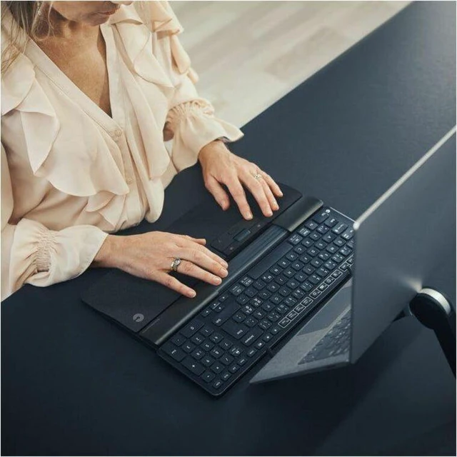 Alt view image 11 of 13 - Contour Slider Mouse Pro - Wireless - Bluetooth - 2.40 GHz - Rechargeable - USB - 2800 dpi - Scroll Wheel - 6 Button(s) - 6 Programmable Button(s) - Symmetrical - 3 Month Battery Run Time
