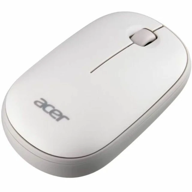 Alt view image 3 of 6 - Acer Bubble AMR100 Mouse - Optical - Wireless - Radio Frequency - 2.40 GHz - Peach - USB - Symmetrical - 1 x AA Battery Supported