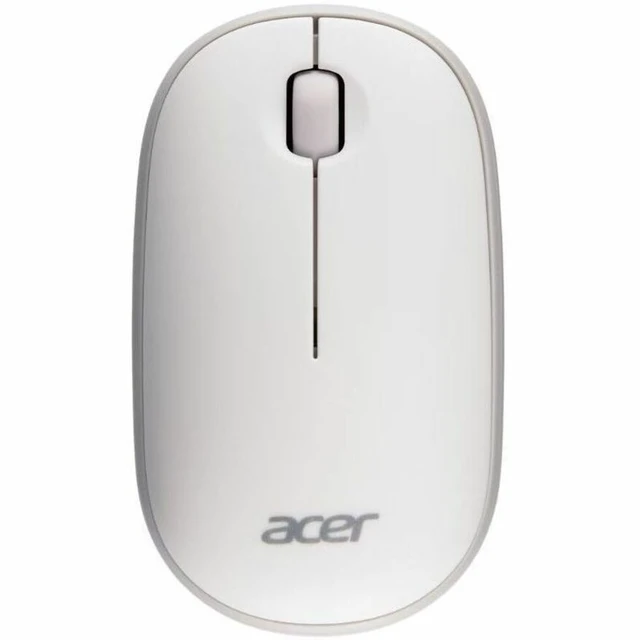 Alt view image 5 of 6 - Acer Bubble AMR100 Mouse - Optical - Wireless - Radio Frequency - 2.40 GHz - Peach - USB - Symmetrical - 1 x AA Battery Supported