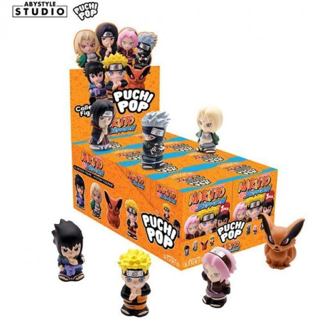 Main image of Naruto Shippuden - Puchipop 8pc Figurine Blind Box PDQ