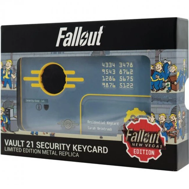 Alt view image 4 of 5 - Fallout: New Vegas - Limited Edition Replica - Vault 21 Security Keycard