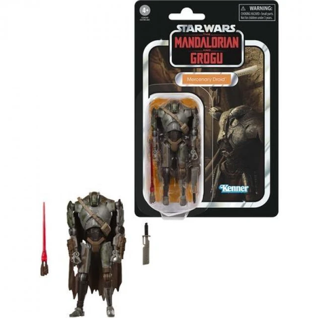 Main image of Star Wars: The Mandalorian and Grogu - Vintage Collection - Mercenary Droid Action Figure