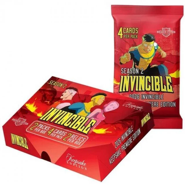 Main image of Keepsake - 2026 Invincible Season 2 - Premiere Trading Cards Breaker Box