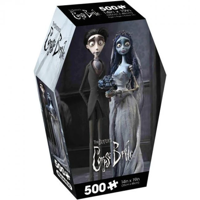 Main image of Corpse Bride - Coffin Box 500 Piece Jigsaw Puzzle