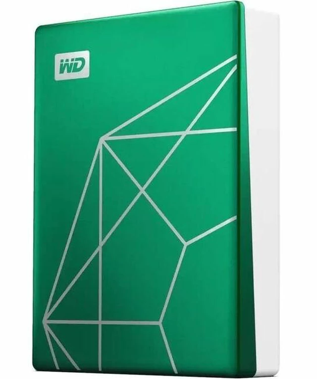 Alt view image 4 of 7 - WD My Passport Ultra 20th Anniversary Ed 6TB USB-C 3.2 Gen 1 External HDD, Green