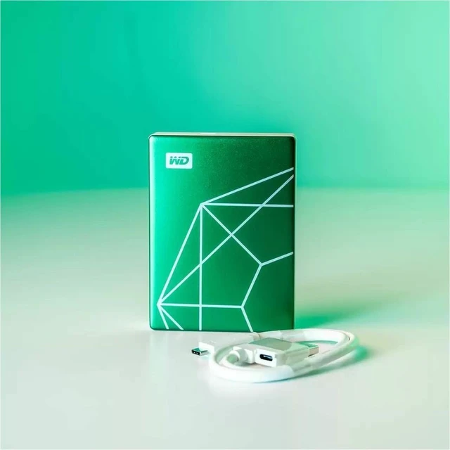 Alt view image 5 of 7 - WD My Passport Ultra 20th Anniversary Ed 6TB USB-C 3.2 Gen 1 External HDD, Green