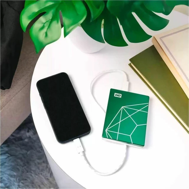 Alt view image 7 of 7 - WD My Passport Ultra 20th Anniversary Ed 6TB USB-C 3.2 Gen 1 External HDD, Green