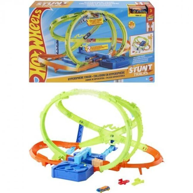 Main image of Hot Wheels Stunt Tracks Hypersphere Crash