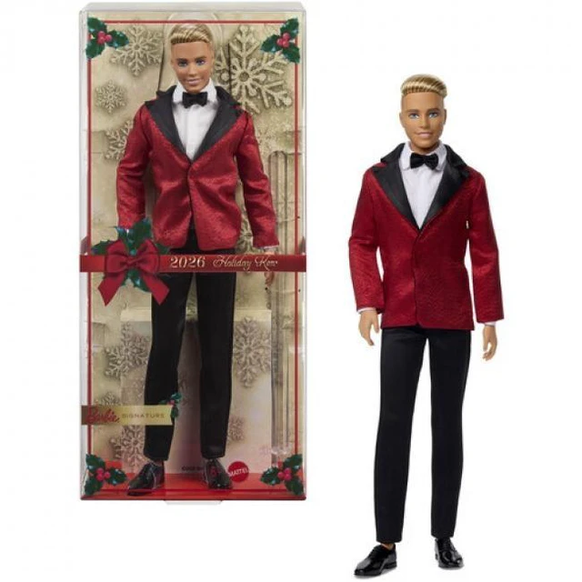 Main image of Barbie Signature 2026 Holiday Ken, Blonde