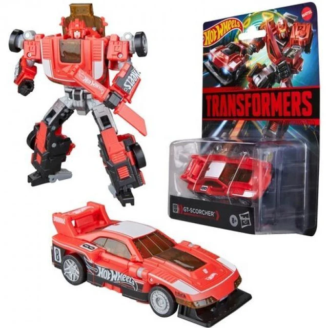 Main image of Transformers x Hot Wheels - GT-Scorcher Converting 5" Figure