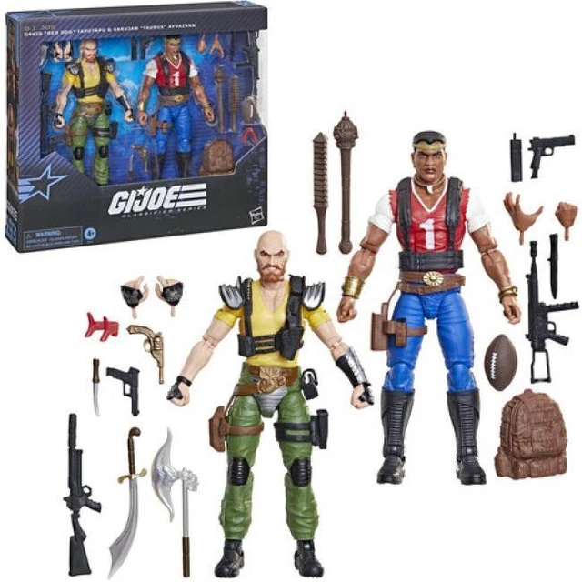 Main image of G.I. Joe - Classified Series - 193, David "Red Dog" Taputapu & Varujan "Taurus" Ayvazyan Action Figure 2-Pack