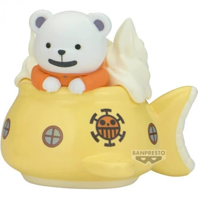Main image of Banpresto - One Piece - Paldolce - Bepo & Pirate Ship Figure